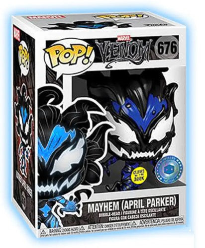 Funko POP! Marvel: Venom #676 - Mayhem (April Parker) (GITD) (PIAB Exclusive)