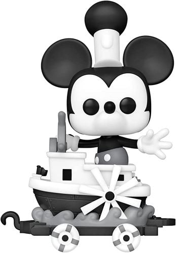[PRE-ORDER] Funko POP! Trains: Disney 100 #19 - Mickey in Steamboat Car (Amazon Exclusive)
