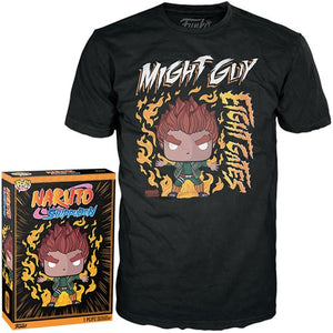 Funko POP! Tee - Might Guy (Eight Inner Gates) (Boxed)