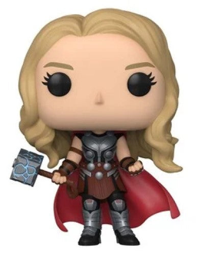 Funko POP! Marvel: Thor: Love and Thunder #1076 - Mighty Thor (Metallic) (BAM Exclusive)
