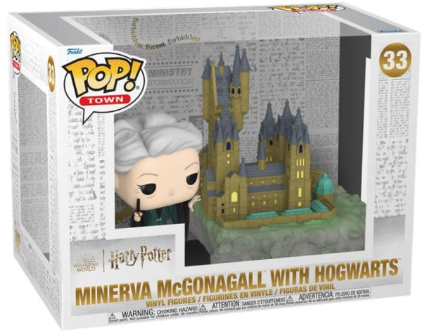 Funko POP! Town: Harry Potter #33 - Minerva McGonagall with Hogwarts