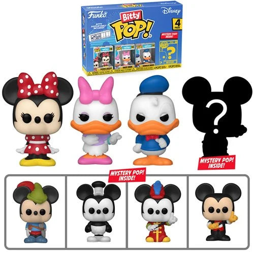 Funko POP! Disney Classics - Minnie Mouse Bitty Pop! (Mini-Figure 4-Pack)