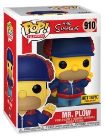 Funko POP! Television: The Simpsons #910 - Mr. Plow (Hot Topic Exclusive)