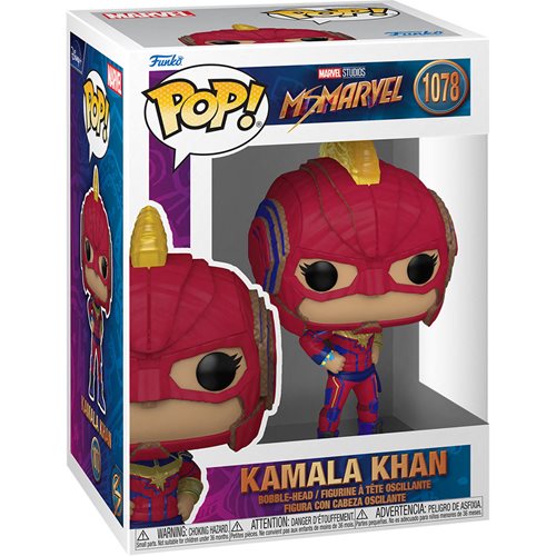 Funko POP! Marvel: Ms Marvel #1078 - Kamala Khan