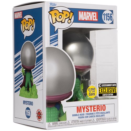 Funko POP! Marvel: Spider-man #1156 - Mysterio (GITD) (Entertainment Earth Exclusive)