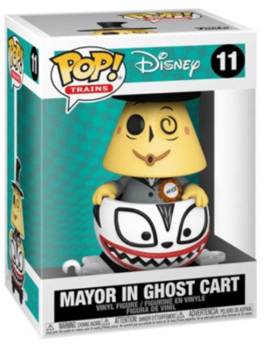 Funko POP! Train: The Nightmare Before Christmas - Mayor in Ghost Cart