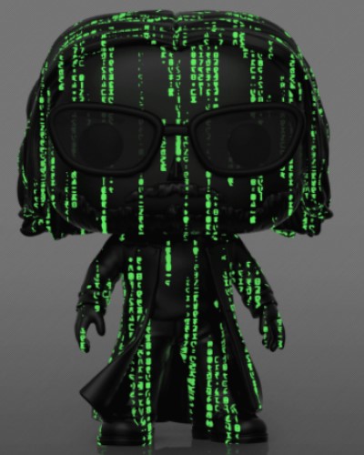 Funko POP! Movies: The Matrix #1172 - Neo (GITD) (BAM Exclusive)