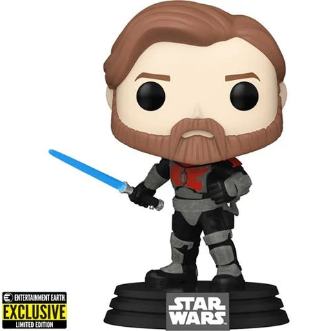 Funko POP! Star Wars: The Clone Wars #599 - Obi-Wan Kenobi (Entertainment Earth Exclusive)