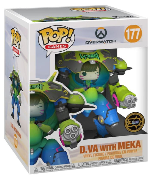 Funko POP! Games: Overwatch #177 - D.Va with Meka (Blizzard Exclusive)