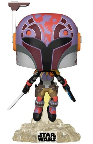 Funko POP! Star Wars: Power of The Galaxy #547 - Sabine Wren (Amazon Exclusive)