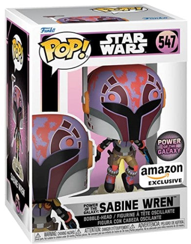 Funko POP! Star Wars: Power of The Galaxy #547 - Sabine Wren (Amazon Exclusive)