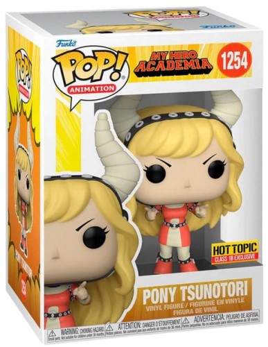 Funko POP! Animation: My Hero Academia #1254 - Pony Tsunotori (Hot Topic Class 1B Exclusive)