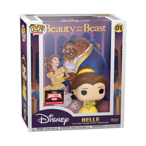 Funko POP! VHS Covers: Disney #01 - Belle (2022 Targetcon Exclusive)