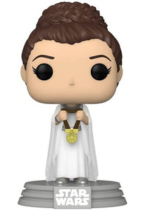 Funko POP! Star Wars: Across The Galaxy #459 - Princess Leia (Yavin) (Amazon Exclusive)