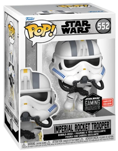 Funko POP! Star Wars #552 - Imperial Rocket Trooper (Gamestop Exclusive)