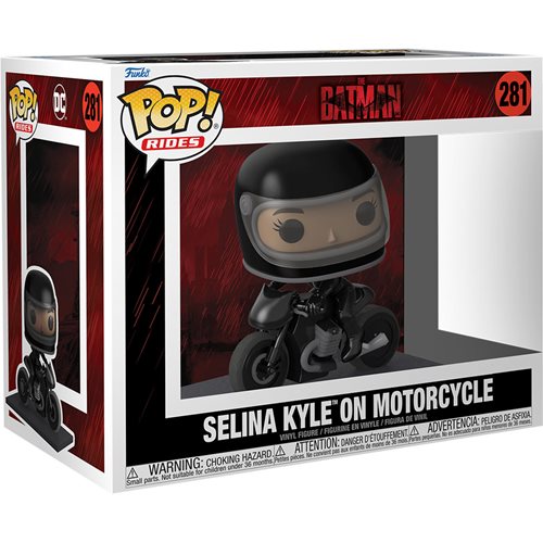 Funko POP! Rides: The Batman #281 - Selina Kyle on Motorcycle