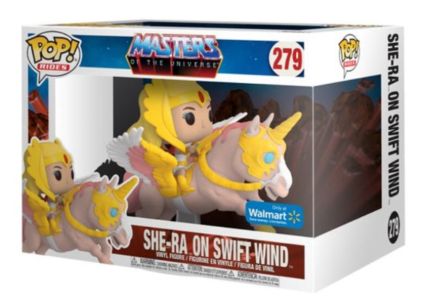 Funko POP! Rides: Masters of The Universe #279 - She-Ra on Swift Wind (Walmart Exclusive)