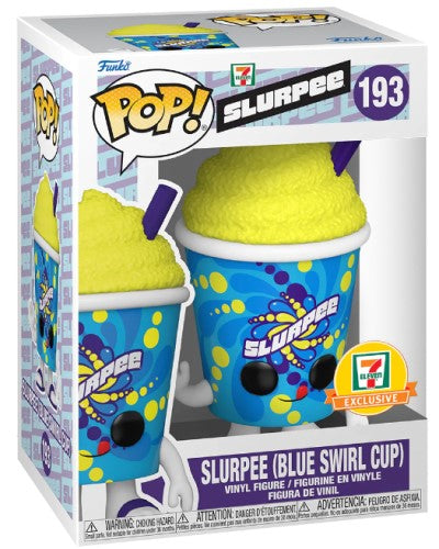 Funko POP! 7-11 Slurpee #193 - Slurpee (Blue Swirl Cup) (7-11 Exclusive)