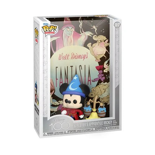 Funko POP! Movie Posters: Disney 100 #07 - Sorcerer's Apprentice Mickey with Broom