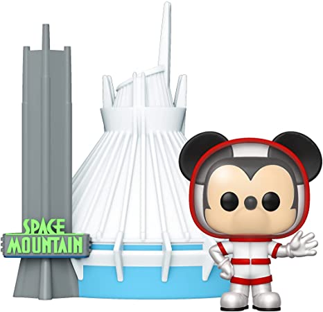 Funko POP! Town: Walt Disney World 50th Anniversary #28 - Space Mountain and Mickey Mouse (Amazon Exclusive)
