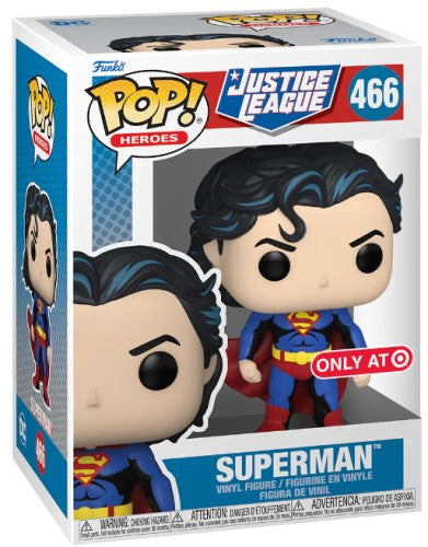 Funko POP! Heroes: Justice League #466 - Superman (Target Exclusive)