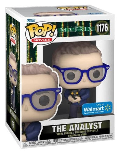 Funko POP! Movies: The Matrix #1176 - The Analyst (Walmart Exclusive)