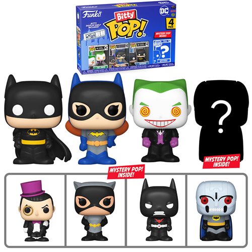 Funko POP! Batman - The Joker Bitty Pop! (Mini-Figure 4-Pack)