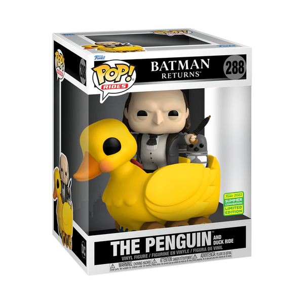 Funko POP! Rides: Batman Returns #288 - The Penguin and Duck Ride (2022 Summer Convention Exclusive)