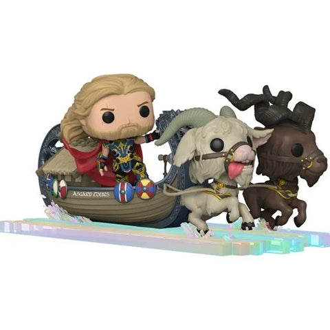 Funko POP! Ride: Thor: Love and Thunder - Thunder Thor, Toothgnasher, and Toothgrinder Goat