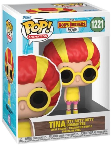 Funko POP! Animation: The Bob's Burger Movie #1221 - Tina Itty Bitty Ditty Committee