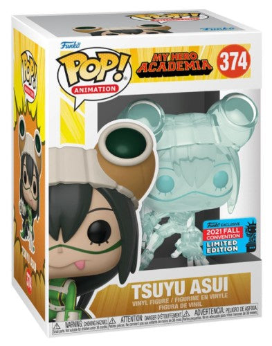 Funko POP! Animation: My Hero Academia #374 - Tsuyu Asui (2021 Fall Convention Exclusive)