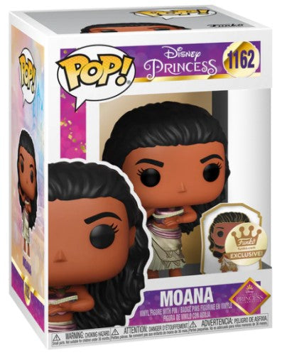 Funko POP! Disney: Ultimate Princess #1162 - Moana (Metallic) (Funko Shop Exclusive)