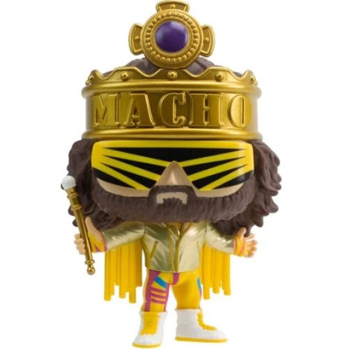 Funko POP! WWE #112: "Macho Man" Randy Savage (Metallic) (Entertainment Earth Exclusive)