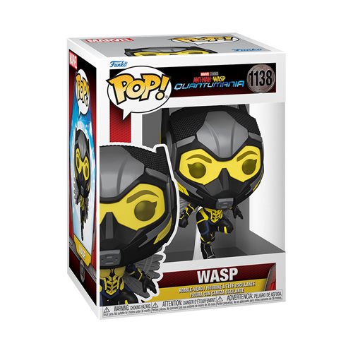 Funko POP! Marvel: Ant-Man and the Wasp: Quantumania #1138 - Wasp (Common + Chase Bundle)