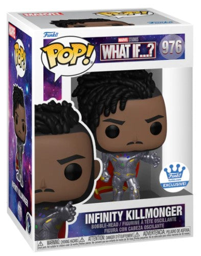 Funko POP! Marvel: What If... #976 - Infinity Killmonger (Funko Shop Exclusive)