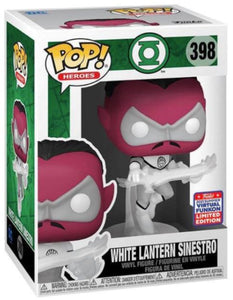 Funko POP! Heroes: Green Lantern #398 - White Lantern Sinestro (FunKon 2021 Summer Exclusive)