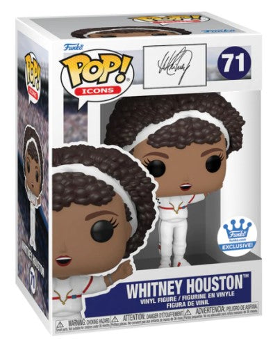 Funko POP! Icons: Whitney #71 - Whitney Houston (Funko Shop Exclusive)