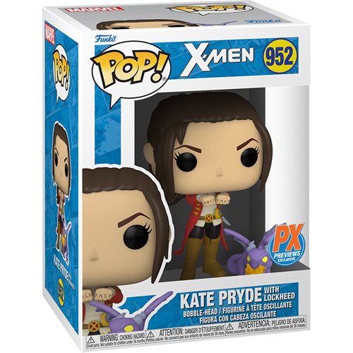 Funko POP! Marvel: X-Men #952 - Kate Pryde with Lockheed (PX Previews Exclusive)