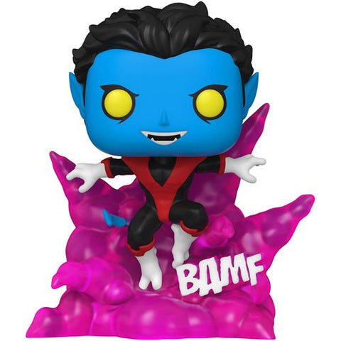 Funko POP! Marvel: X-Men #1124- Nightcrawler (Deluxe) (GITD) (PX Previews Exclusive)