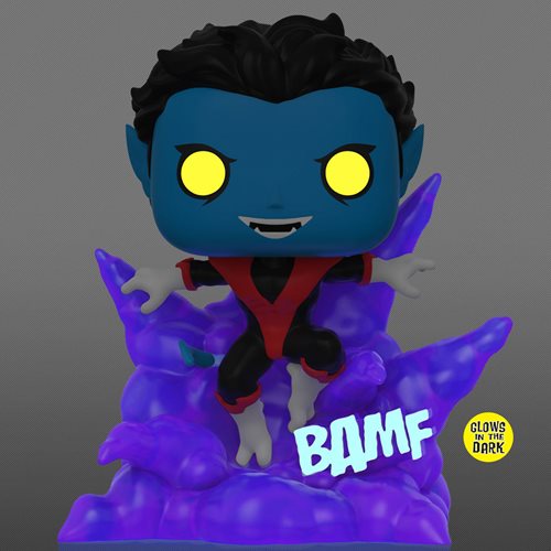 Funko POP! Marvel: X-Men #1124- Nightcrawler (Deluxe) (GITD) (PX
