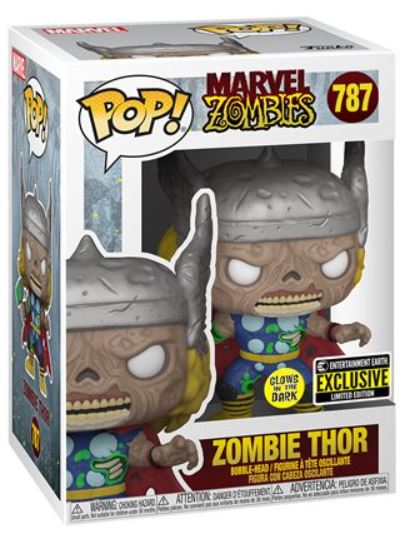 Funko POP! Marvel: Marvel Zombies #787 - Zombie Thor (GITD) (Entertainment Earth Exclusive)